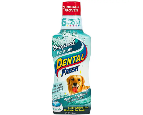 Жидкость Dental Fresh от зубного налета для собак и кошек 237 мл SynergyLabs срок 04.2026