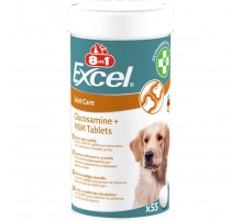 Витамины для щенков и собак 8 в1 Exel Glucosamine с глюкозамином плюс МСМ № 55  8in1 Excel
