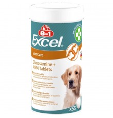 Вітаміни для цуценят та собак 8 в1 Exel Glucosamine з глюкозаміном плюс МСМ № 55 8in1 Excel