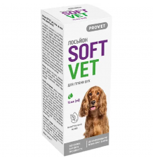 Лосьйон для собак і котів PROVET SoftVet для гігієни вух 15 мл Природа