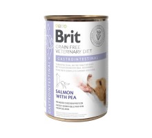 Корм Brit VetDiets консервований для собак для шлунково кишкового тракту Бріт Вет Даєтс Кет Гастроінтестінал 400г арт.100287																
