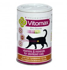 Витамины Vitomax для кастрированых котов и стерилизованых кошек 300 таблеток Vitomax