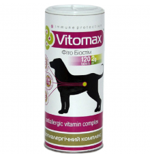 Вітаміни Vitomax для собак протиалергічний комплекс 120 таблеток 200121