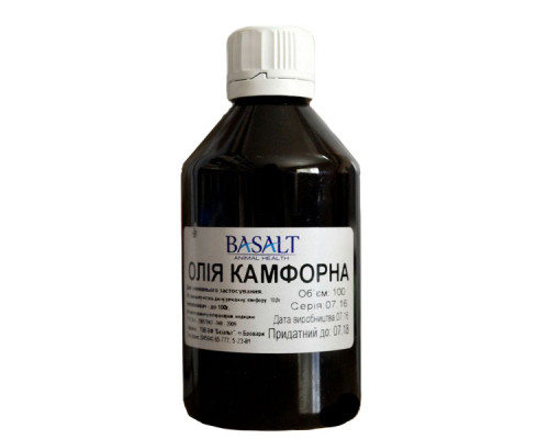 Масло камфорне 100 г Базальт