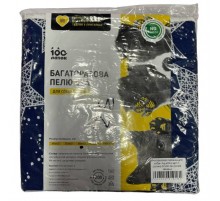 Пелюшка багаторазова 100 лапок 60*90 синя