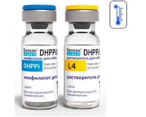 Вакцина Біокан Новел DHPPI + L4 BioVeta 1 доза Чехія