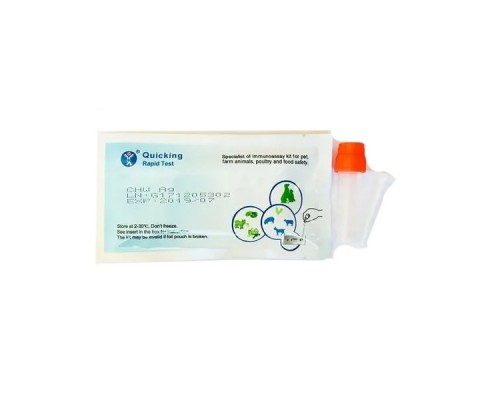 Експрес-тест дирофіляріозу собак Ag Test CHW Ag Quicking Biotech Co Ltd
