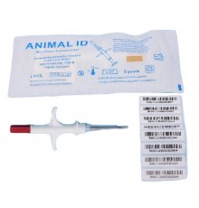 Микрочип Animal ID mini с аппликатором 1,4*8 мм Китай