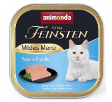 Корм для котов Adult с индейкой и форелью 100 г Animonda