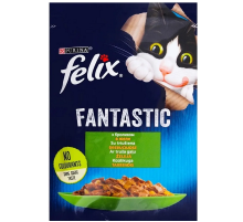 FELIX Fantastic Фелікс Фантастік з  кроликом шматочки у желе 100г