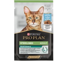 Корм для стерилизованых котов Sterilised Adult Cod с кусочками трески в паштете 75 г Purina