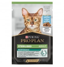 Корм для стерилизованых котов Sterilised Adult Cod с кусочками трески в паштете 75 г Purina