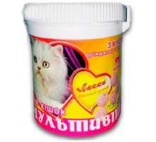 Витамины для котов Лакки Мультивит с мясом №90 Лакки