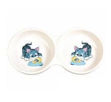 Миска керамічна двойна 0,15 л 11 см Trixie