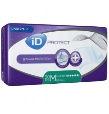 Пелюшки гігієнічні одноразові M Super 60 * 60 см №30 iD Protect