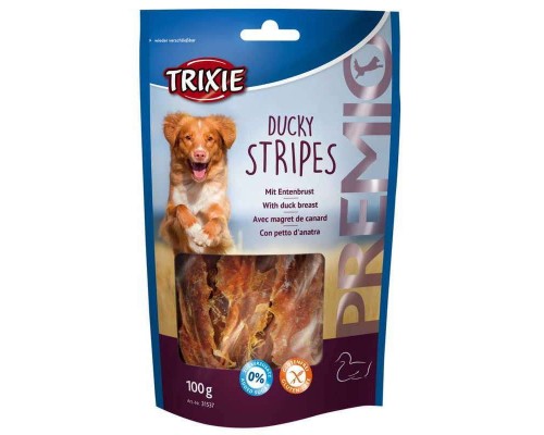 Ласощі для собак Premio Ducky Stripes з качкою 100 г Trixie