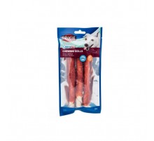 Палочка  для чистки зубов Denta Fun натуральная кожа 14см 140г 3шт/уп Trixie 31373