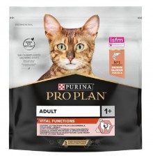Сухой корм для котов Adult Vital Functions с лососем 400 г Purina