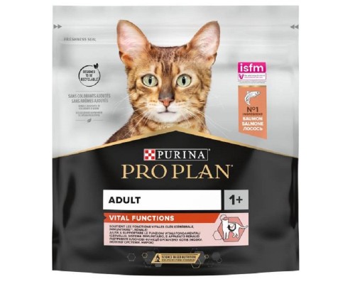 Сухий корм для котів Adult Vital Functions з лососем 400 г Purina