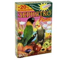 Корм для волнистых попугаев Зернятко Рома 600 г Зернятко Ко