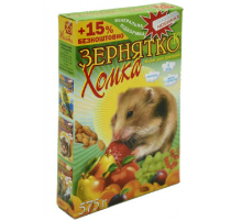 Корм для хомяков Зернятко Хомка 575 г Зернятко Ко