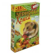Корм для хом'яків Зернятко Хомка 550 г
