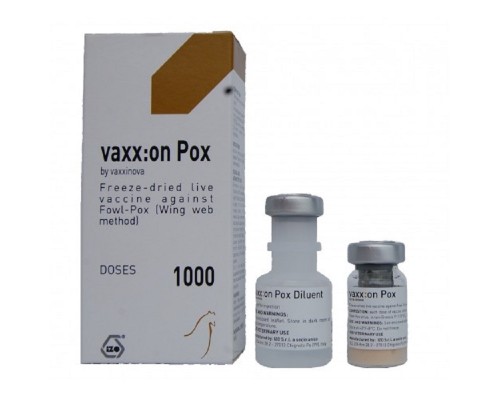 В-на vaxx:on POX з розч. жива проти віспи птиці