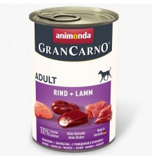 Корм для собак GranCarno Adult Beef and Lamb с говядиной и ягненком 400 г Animonda