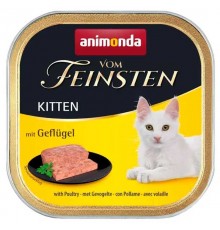 Корм д/кошенят Амонд Vom Feinsten Kitten with Poultry консервований  з птицею 100 г арт.AM-83221