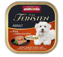 Корм для собак Vom Feinsten Adult with Beef and chicken filet с говядиной и куриным филе 150 г Animonda