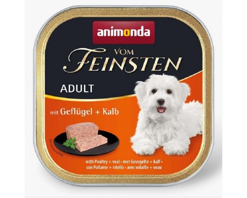 Корм для собак Vom Feinsten Adult with Poultry and Veal с птицей и телятиной 150 г Animonda