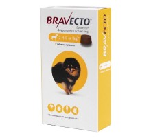 Таблетка Бравекто от блох и клещей для собак 2-4,5 кг №1 Bravecto срок 04.2026