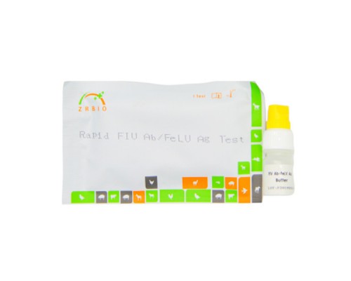 Экспресс-тест Вирус иммунодифецита + лейкемии кошек FIV Ab/FeLV Ag ZRBIO