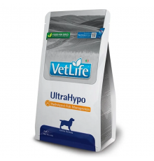 Сухий корм для собак  Farmina Vet Life UltraHypo дієтичне харчування для зменшення непереносимості інгредієнтів та поживних речовин 2 кг