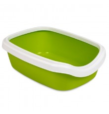 Туалет для котов и кошек Comfort М 41*30*13,5 см лайм Природа