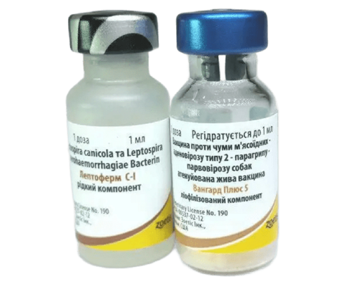 Вакцина Вангард 5/L 1 доза Zoetis