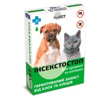 Капли Инсектостоп ProVet для котят и щенков № 6 Природа