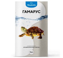 Корм для рыб и черепах Гаммарус 10 г Природа