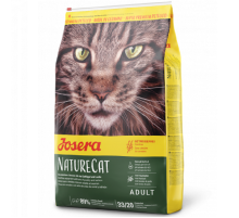 Сухой корм для котов NatureCat с мясом птицы и лосося для чувствительного пищеварения 400 г Josera