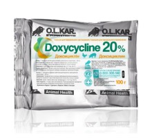 Доксициклін 20% порошок 100 г O.L.KAR