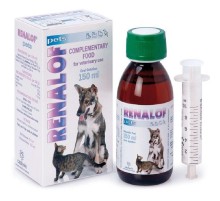 Раствор для собак и кошек Renalof pets для здоровья мочевыделительной системы 150 мл Ronipharm