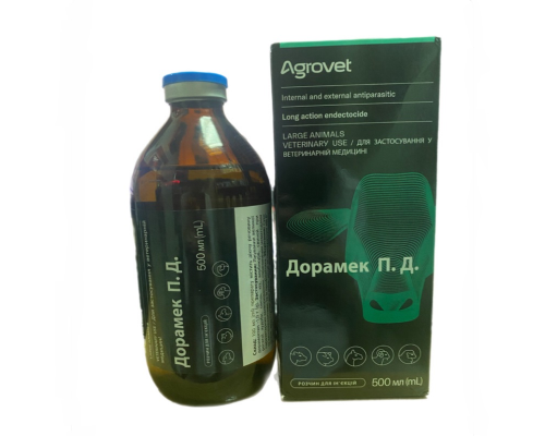 Дорамек ЛА 1% 0,5 л дорамектін аналог дектомакс Перу