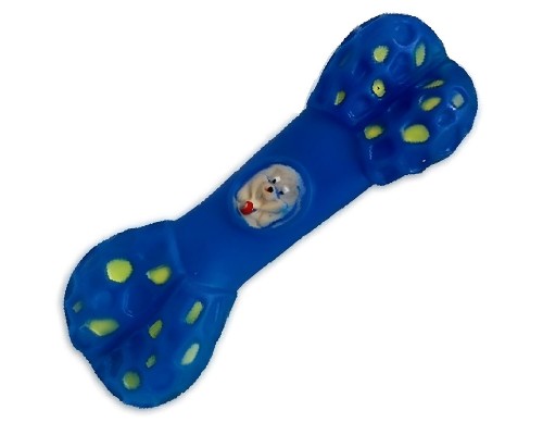 Іграшка для собак Кістка гумова зі звуком 15,5 см 