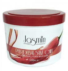 Гель-бальзам зігріваючий Pferdobalsam фердобальзам красний Jasmin 500 мл