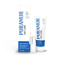 Гель-паста для кошек и собак 75 мл  Puramur Fresh Breath