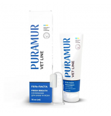 Гель-паста для кошек и собак 75 мл  Puramur Fresh Breath