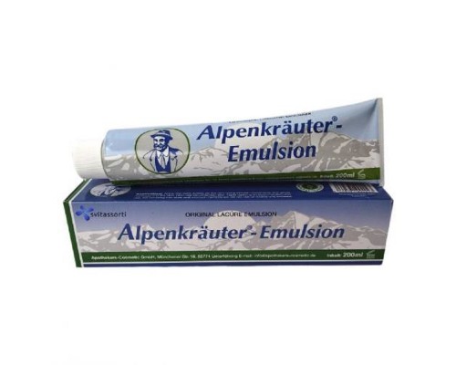 Емульсія Alpenkrauter Emusion протизапальна охолоджуюча 200 мл Original Lacure
