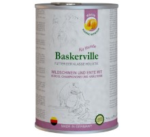 Корм для собак Holistic с кабаном уткой тыквой  шампиньонами и зеленью  800 г Baskerville