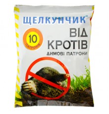 Шашка-патрон від кротів Лускунчик 10 шт 