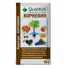 Микроудобрение-корнеобразователь Квантум Корневин стимулятор роста для рассады 10 г Биохим-Сервис